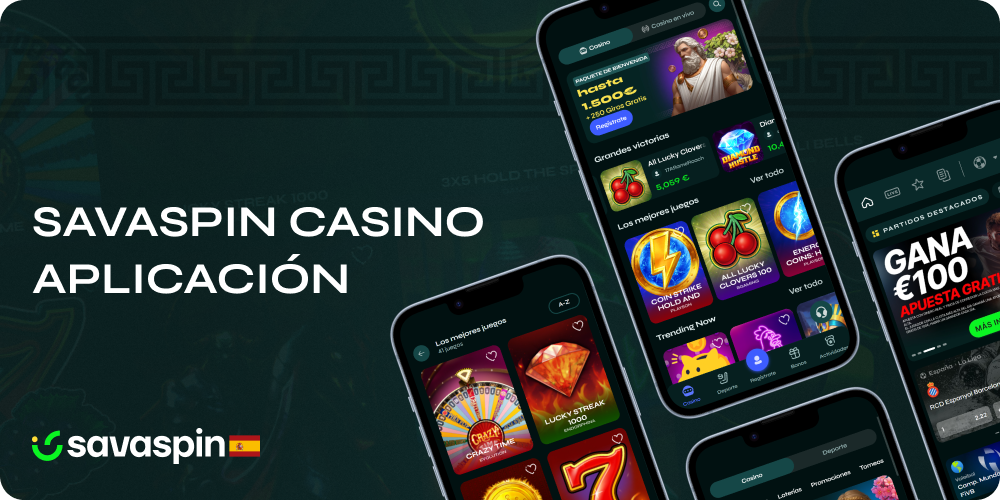 Descargue la aplicación oficial de Savaspin Casino y Juegue sobre la marcha